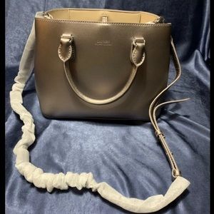 Women’s Ralph Lauren Gray Metallic Purse. NWT
